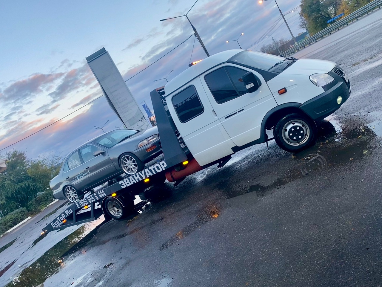 Эвакуация легковых авто