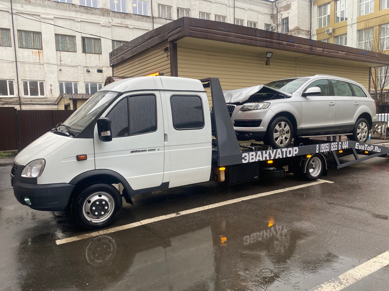 Эвакуация внедорожников